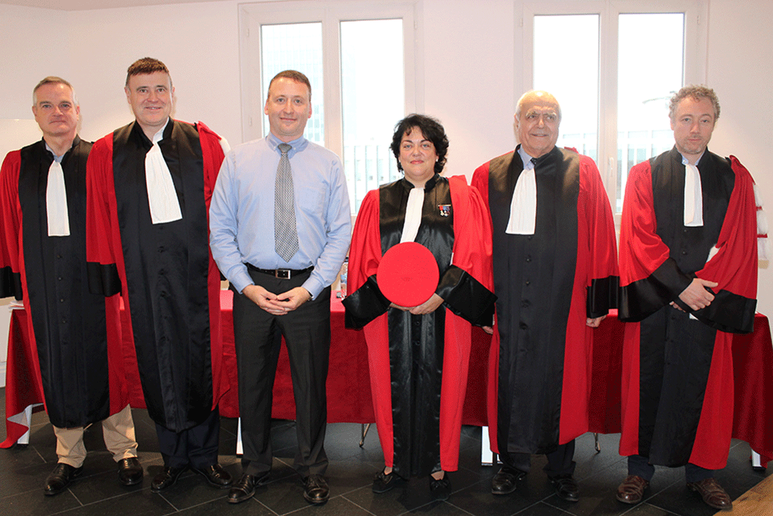 Photo de la soutenance de thèse de Monsieur Laurent Griot