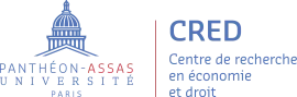 Logo du CRED, partenaire du LARGEPA